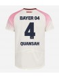 Bayer Leverkusen Jarell Quansah #4 Replika Borta Kläder 2025-26 Kortärmad